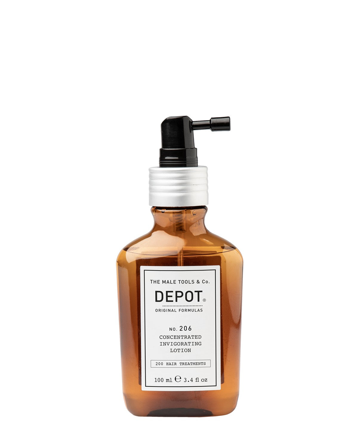 Depot, 200 Hair Treatments No. 206, Hair Lotion Treatment, Invigorating, 100 ml - Feel You