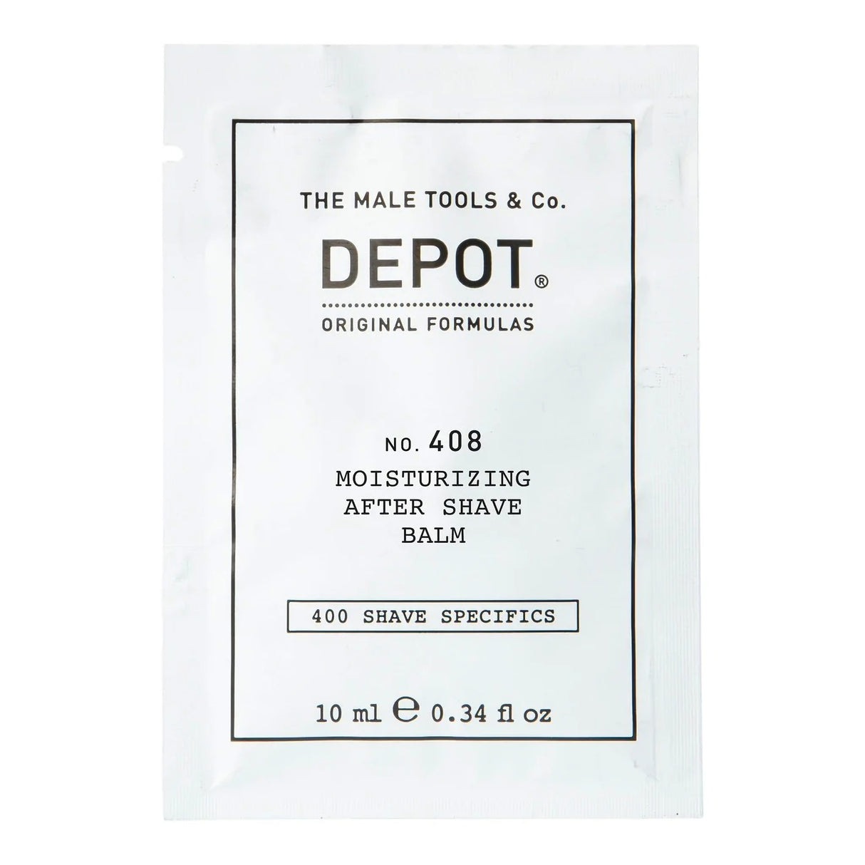 Depot, 400 Shave Specifics No. 408, Classic Cologne, Moisturizing, After-Shave Balm, 10 ml - Feel You