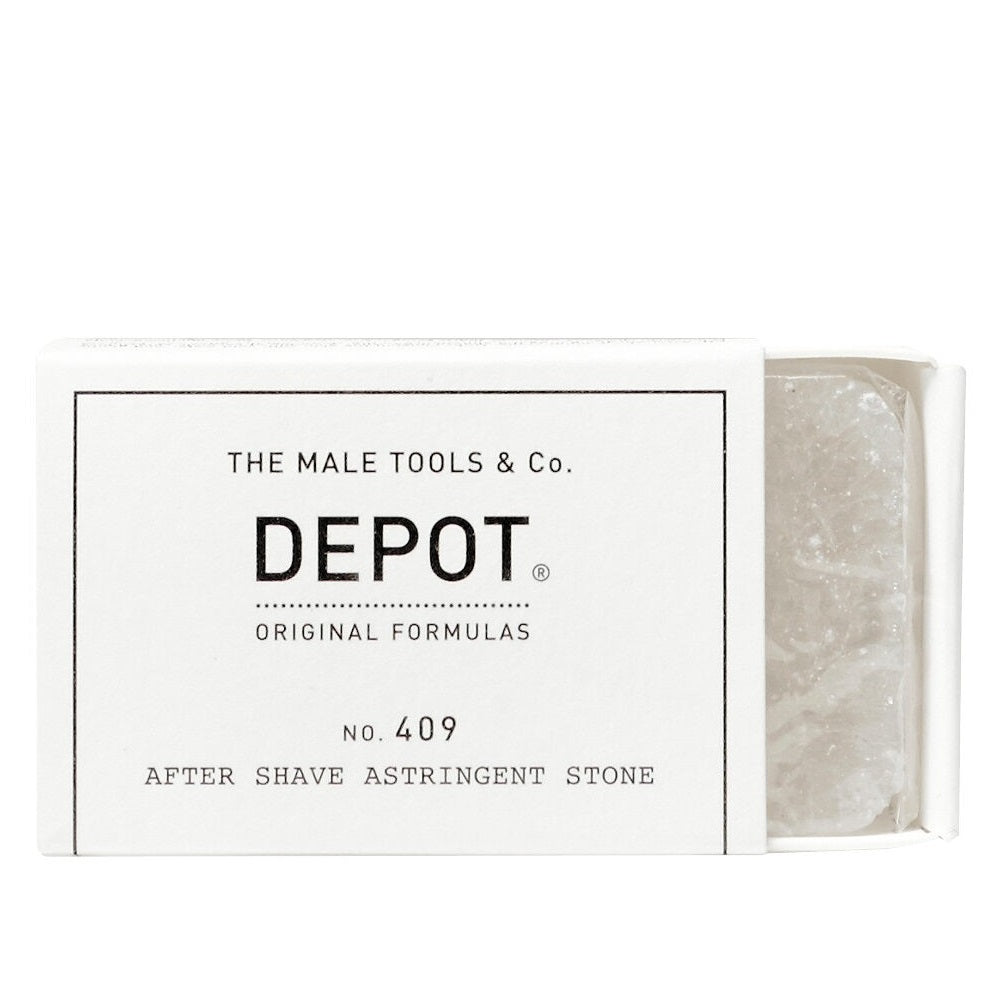Depot, 400 Shave Specifics No. 409, Potassium Alum, Soothing, After-Shave Astringent Stone, 90 g - Feel You