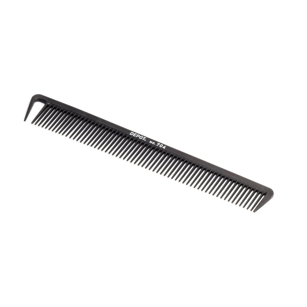 Depot, Accessories No. 704 Carbon, Hair Plastic Comb, Black - Feel You