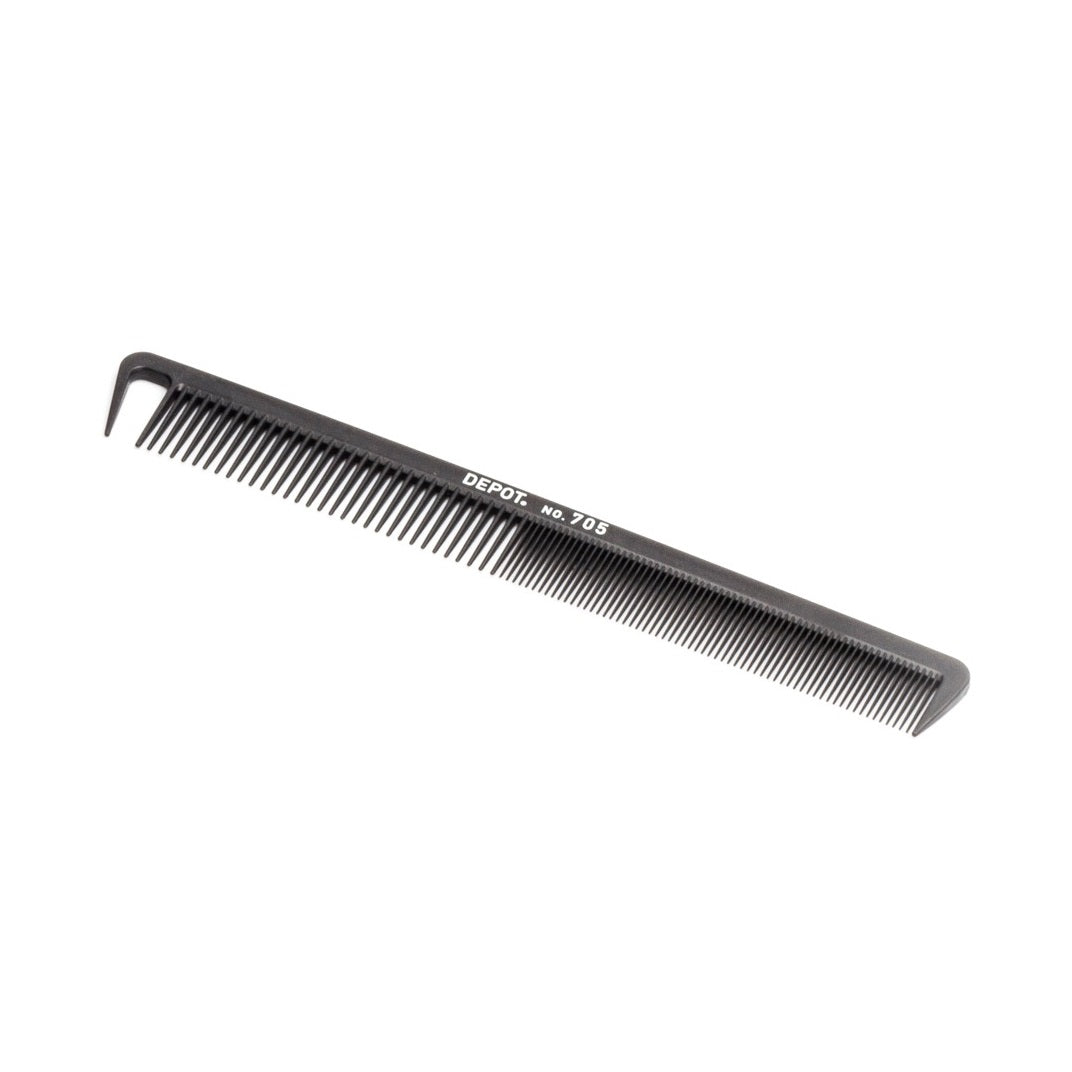 Depot, Accessories No. 705 Carbon, Hair Plastic Comb, Black - Feel You