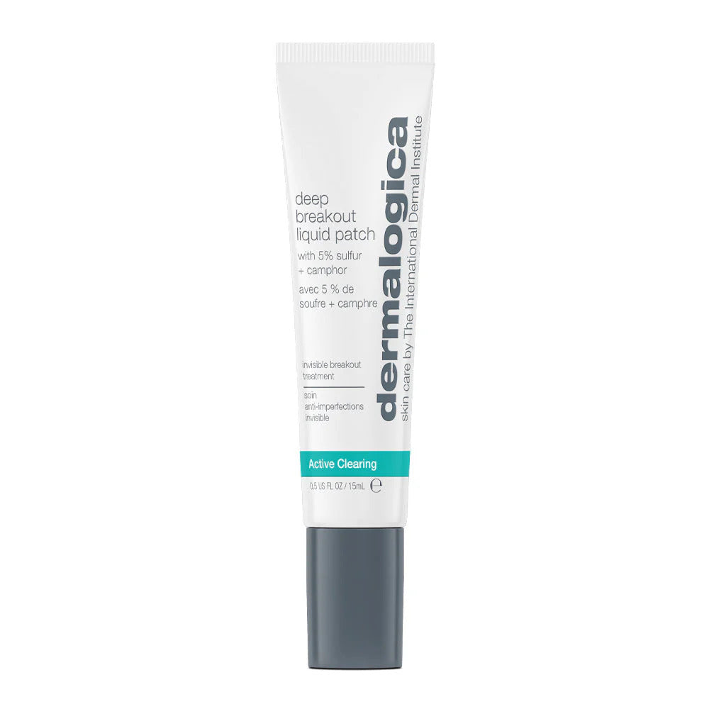 Dermalogica, Deep Acne Liquid Patch, Sulfur, Anti-Acnee, Local Treatment Lotion, For Acne Prone Skin, For Face, 15 ml - Feel You