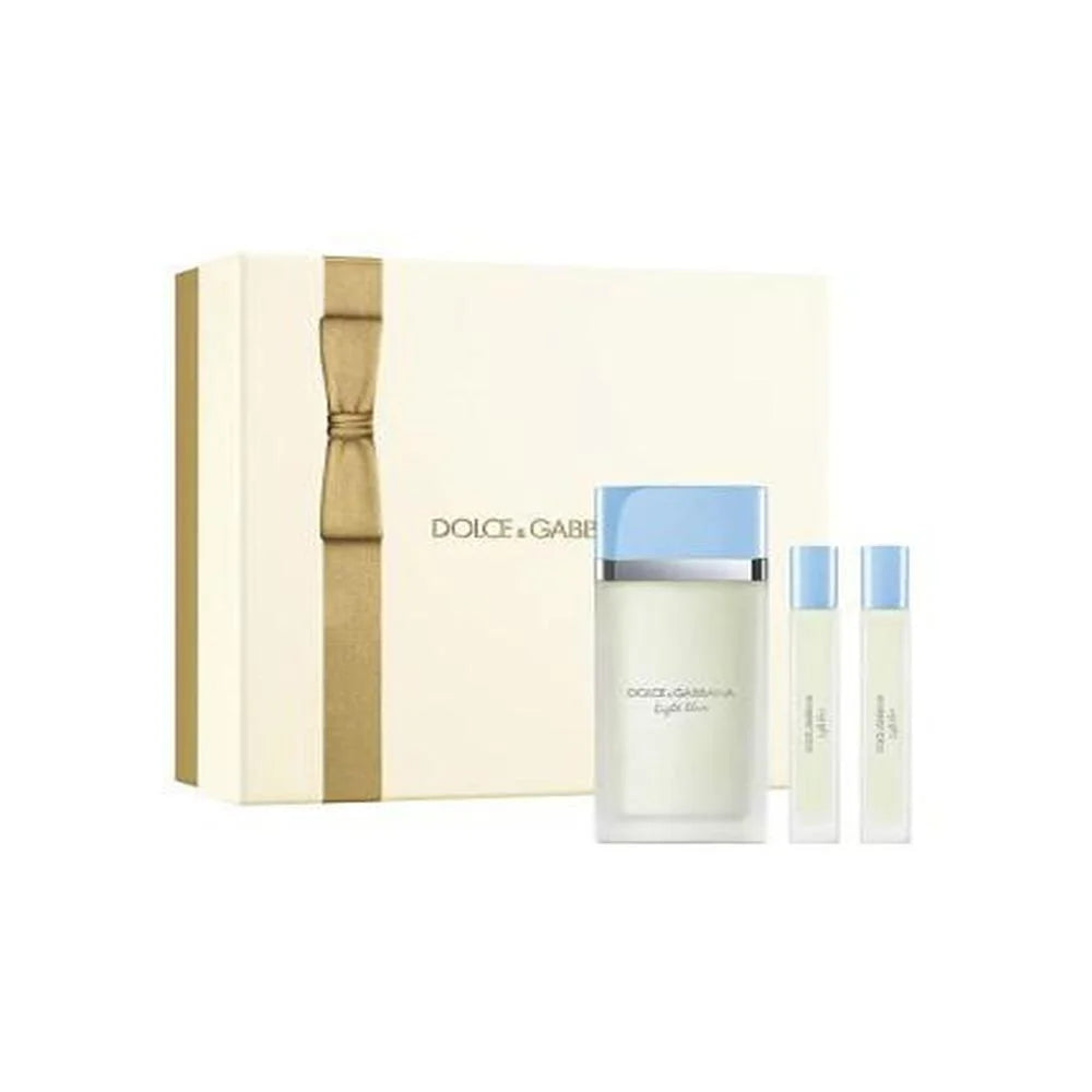 Dolce Gabbana - Light Blue Gift Set EDT 100 ml and miniature EDT 2 x 10 ml - 100ml - Feel You