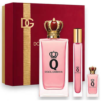 Dolce Gabbana - Q by Dolce & Gabbana Gift Set EDP 100 ml, miniature EDP 5 ml and miniature EDP 10 ml - 100ml - Feel You