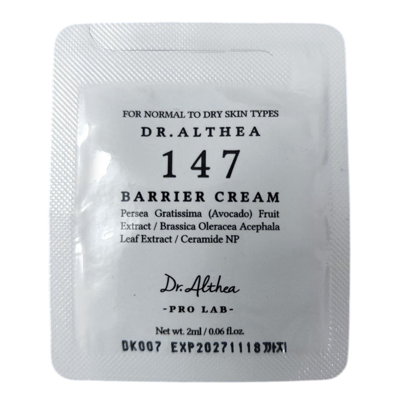 Dr. Althea Pro Lab 147 Barrier Cream SAMPLE 2 ml - Feel You