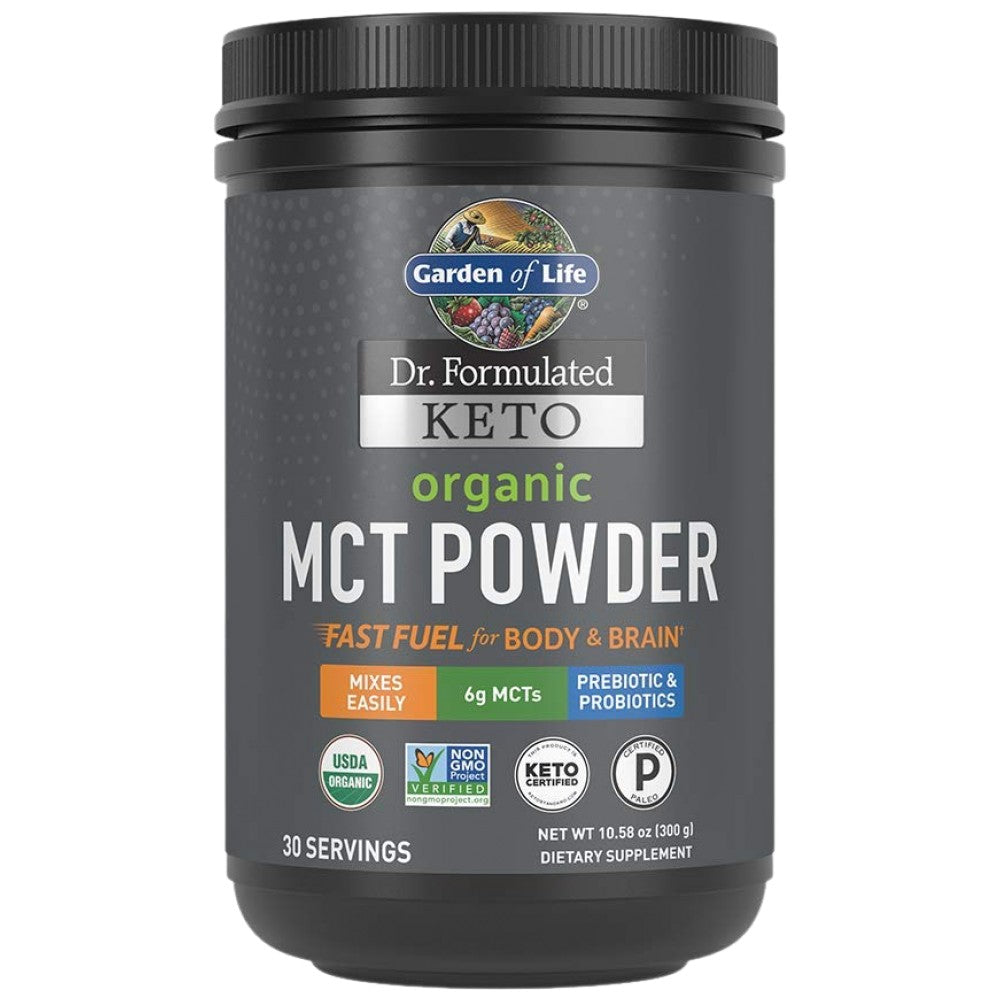 Dr Formulated | Keto Organic MCT Powder - 300 грама - Feel You