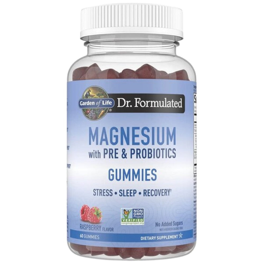 Dr. Formulated Magnesium | Pre & Probiotics Gummies - 60 желирани бонбони - Feel You