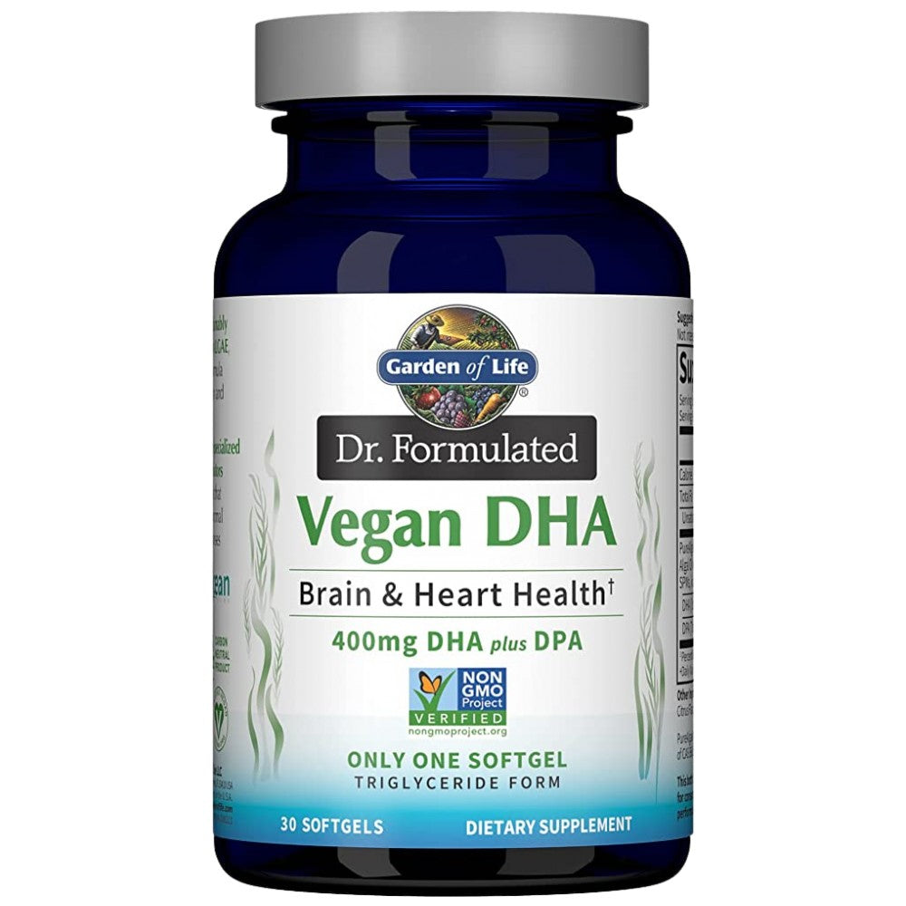 Dr. Formulated Vegan DHA - 30 Гел капсули - Feel You