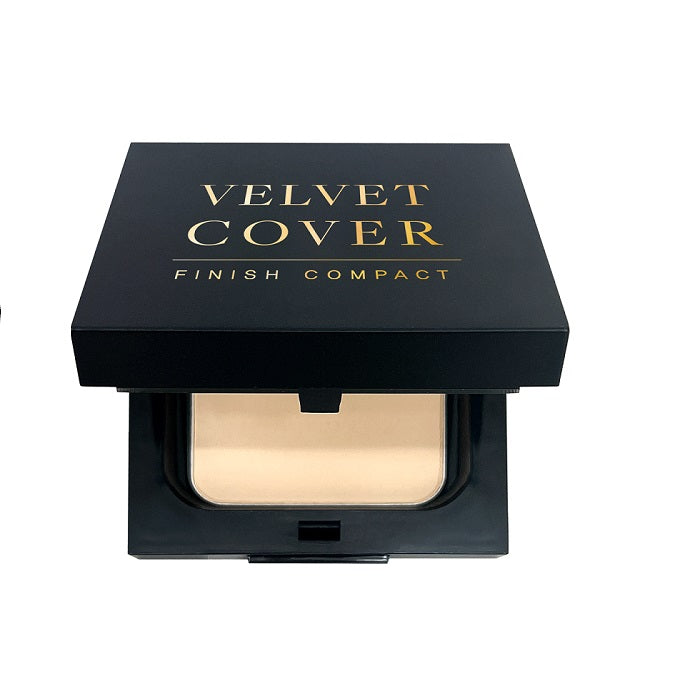 Dr. Hedison, Velvet Cover Finish Compact, Matte, Compact Powder, 21, Light Beige, 14 g - Feel You