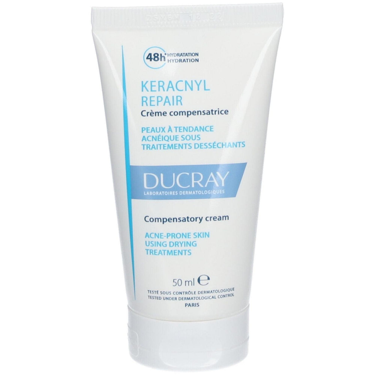 Ducray, Keracnyl, Hydroxydecine, Anti-Imperfections, Daily, Cream, For Face, 50 ml - Feel You