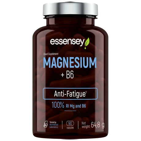Magnesium 187.5 mg + B6 - 90 капсули - Feel You