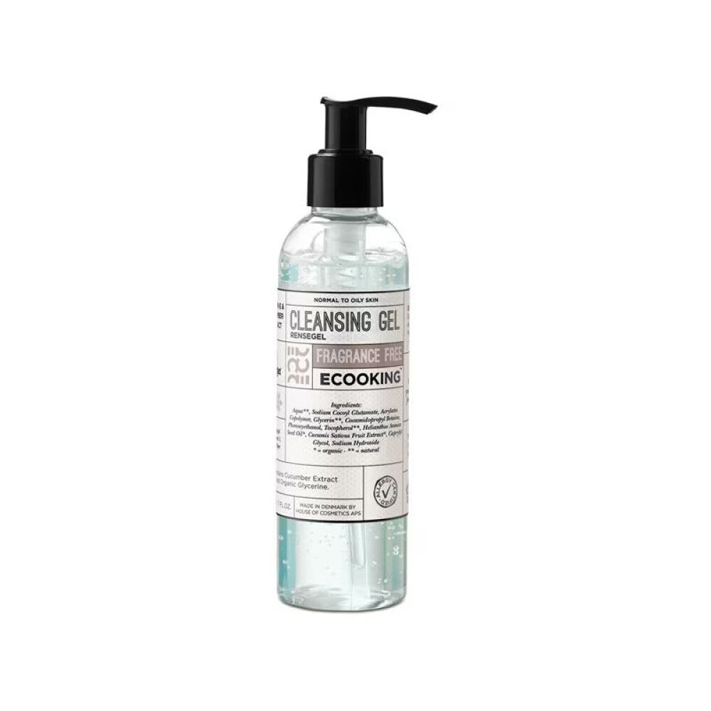 Ecooking, Ecooking, Glycerin, Cleansing and Hydrating, Cleansing Gel, For Face, 200 ml *Tester - Feel You