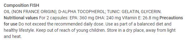 Omega 3 Fish Oil - 120 Гел капсули - Feel You