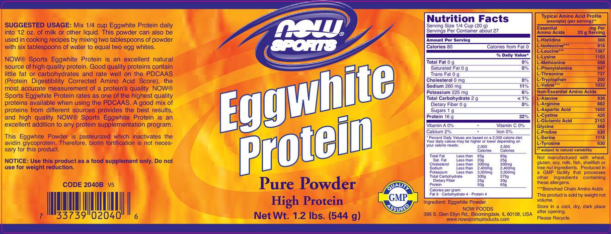 Eggwhite Protein - 680 грама - Feel You