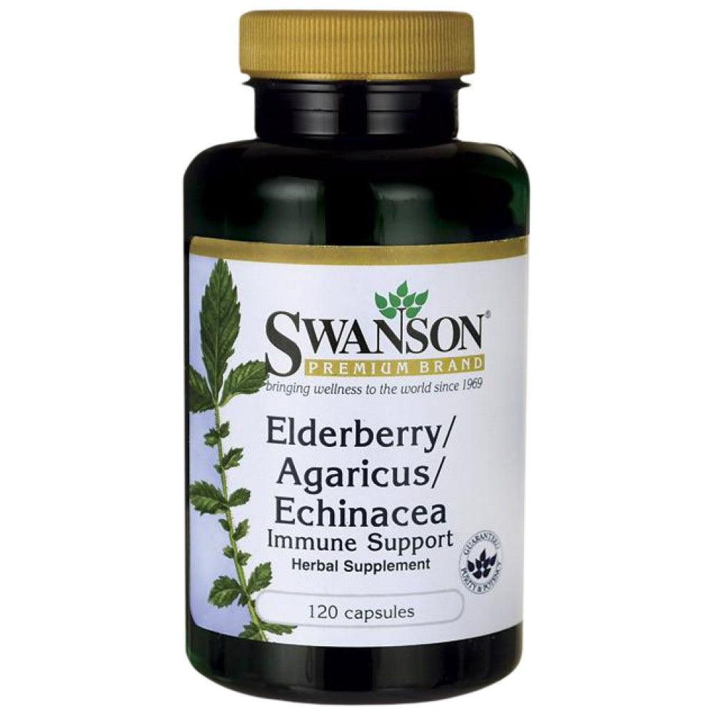 Elderberry/Agaricus/Echinacea 120 капсули - Feel You