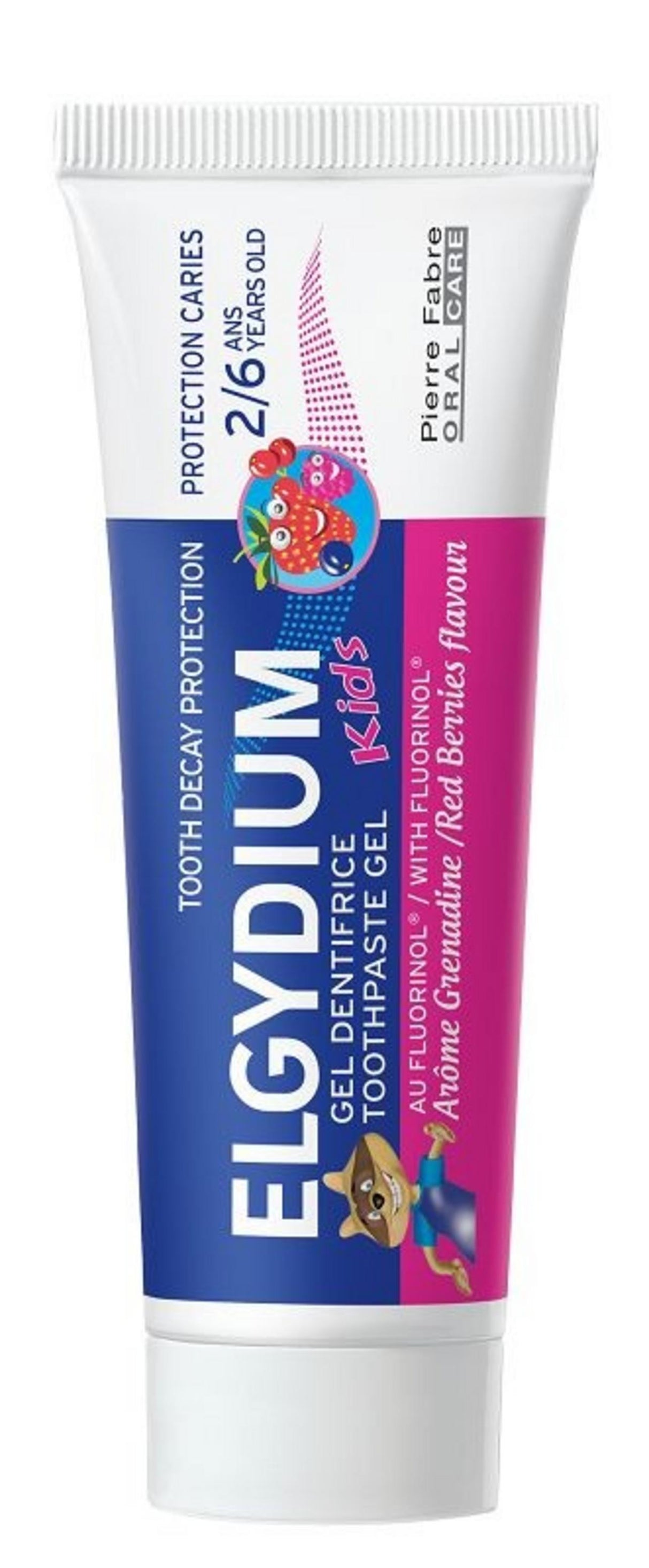 Elgydium, Kids Shark, Protection, Toothpaste, 50 ml - Feel You