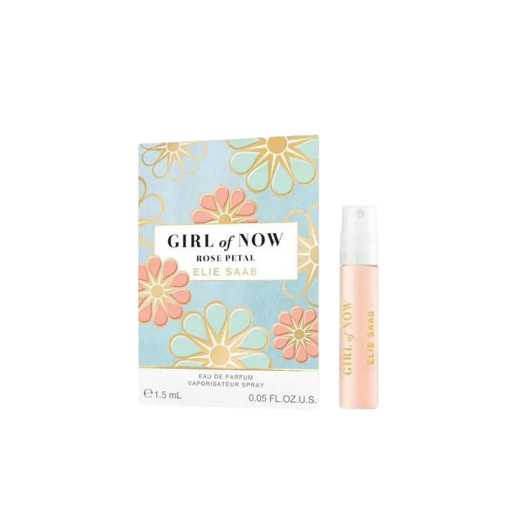 Elie Saab, Girl of Now Rose Petal, Eau De Parfum, For Women, 1.5 ml *Sample - Feel You