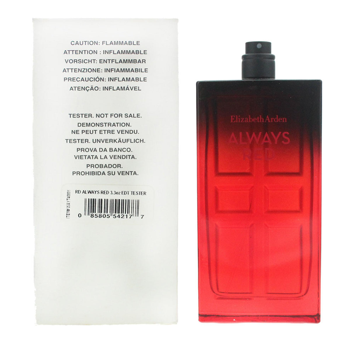 Elizabeth Arden, Always Red, Eau De Toilette, For Women, 100 ml *Tester - Feel You