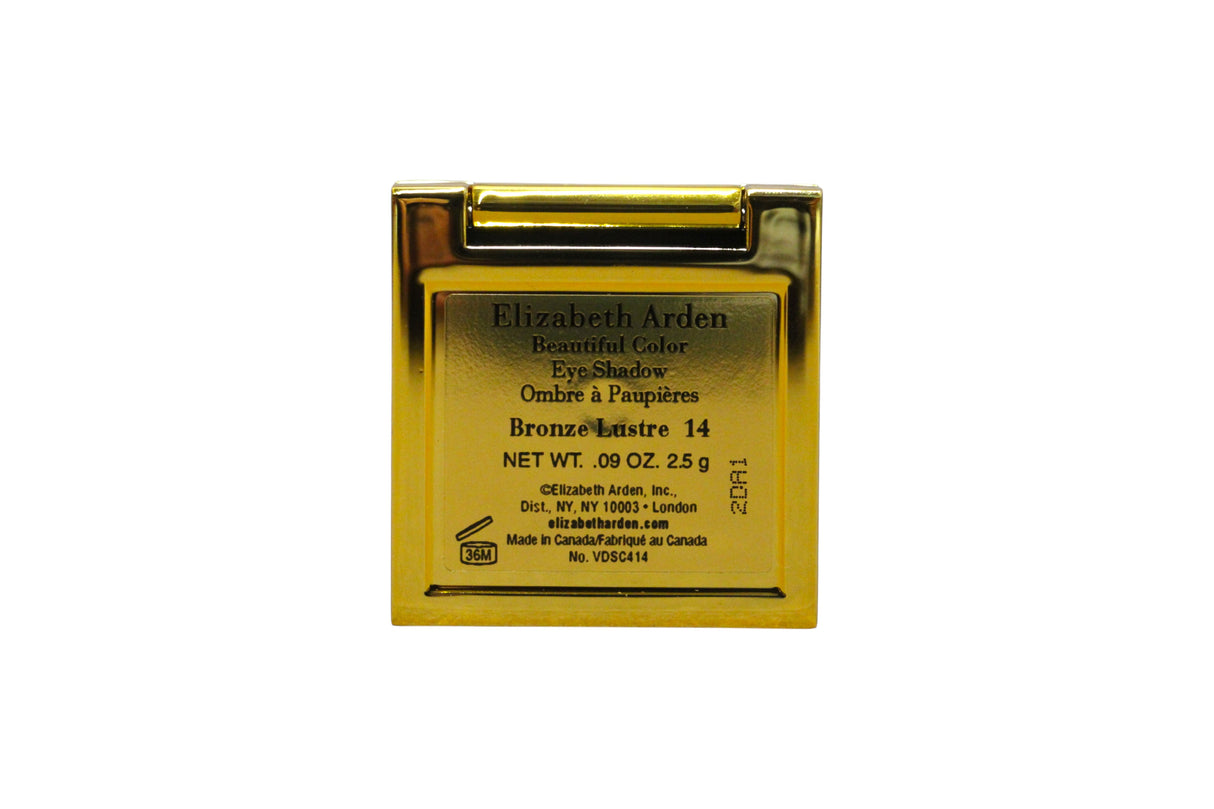 Elizabeth Arden, Beautiful Color Mono, Eyeshadow Powder, 14, Bronz Lustre, 1 Shade, 2.5 g - Feel You