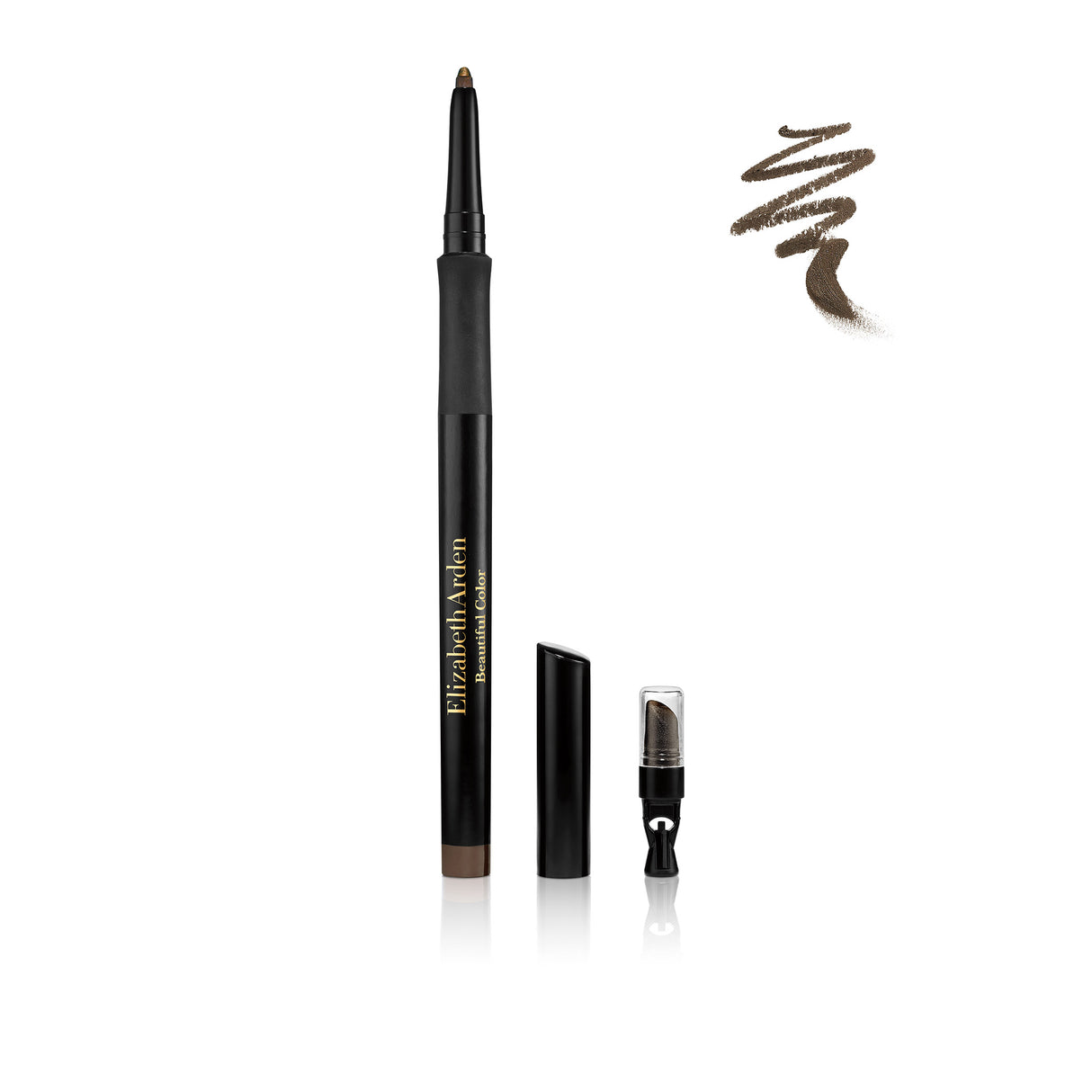 Elizabeth Arden, Precision Glide, Retractable, Gel Pencil Eyeliner, 01, Black Velvet, 0.35 g *Tester - Feel You