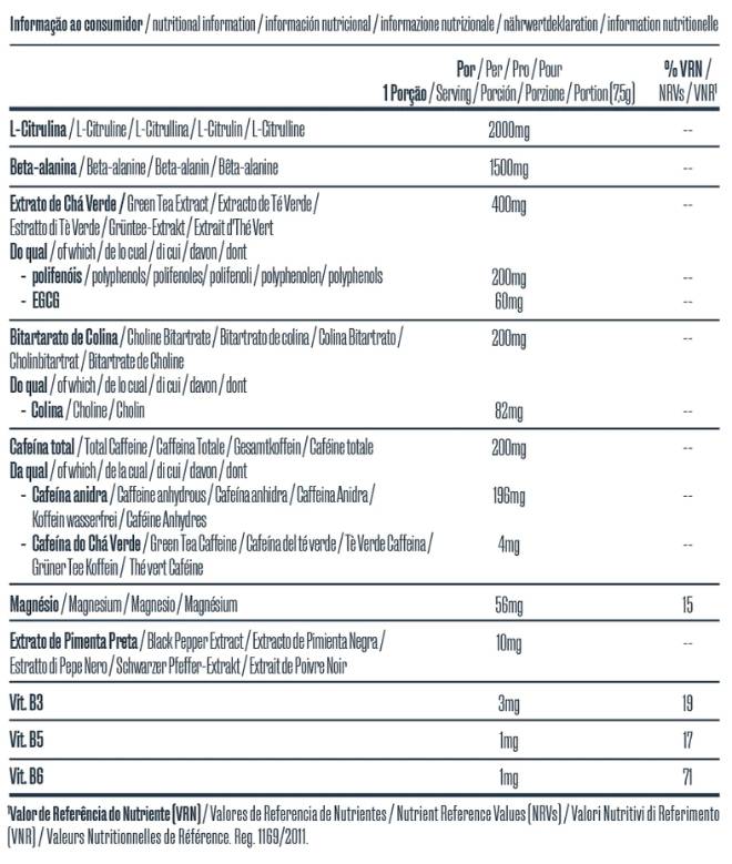 Energy Boost Powder | with Green Tea and Choline - 225 грама - Feel You