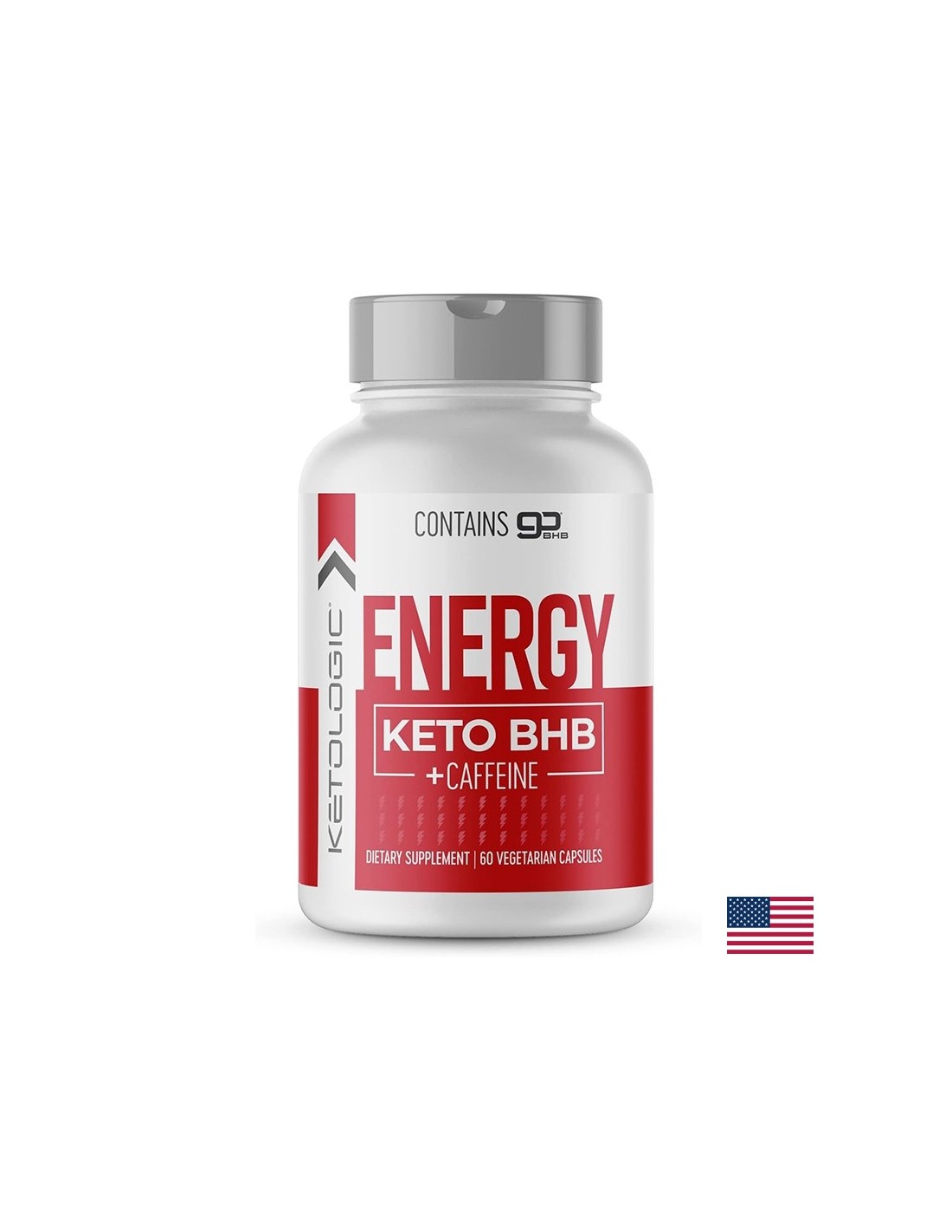 Екзогенни кетони + Кофеин - Energy Keto BHB + Caffeine, 60 капсули - Feel You