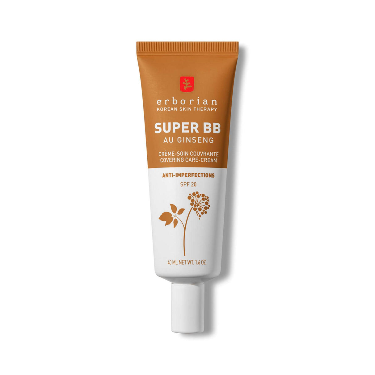 Erborian, Super BB, Ginseng, High Coverage, BB Cream, 20, Caramel, SPF 20, 40 ml - Feel You