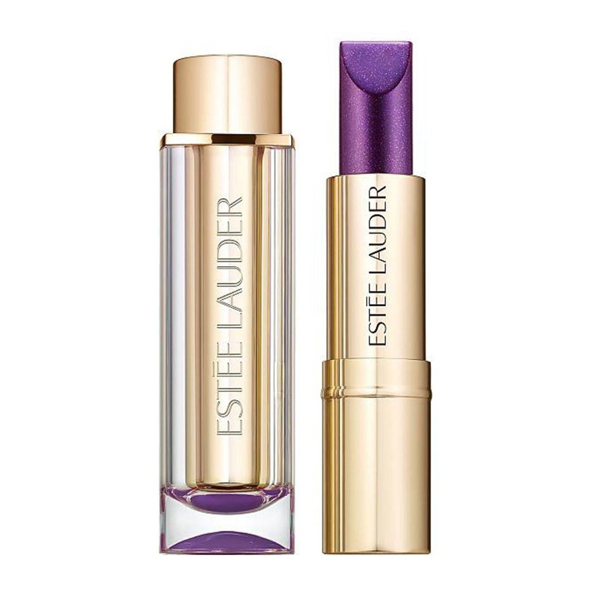Estee Lauder, Pure Color Love, Cream Lipstick, 485, Violet Ray, 3.5 g - Feel You