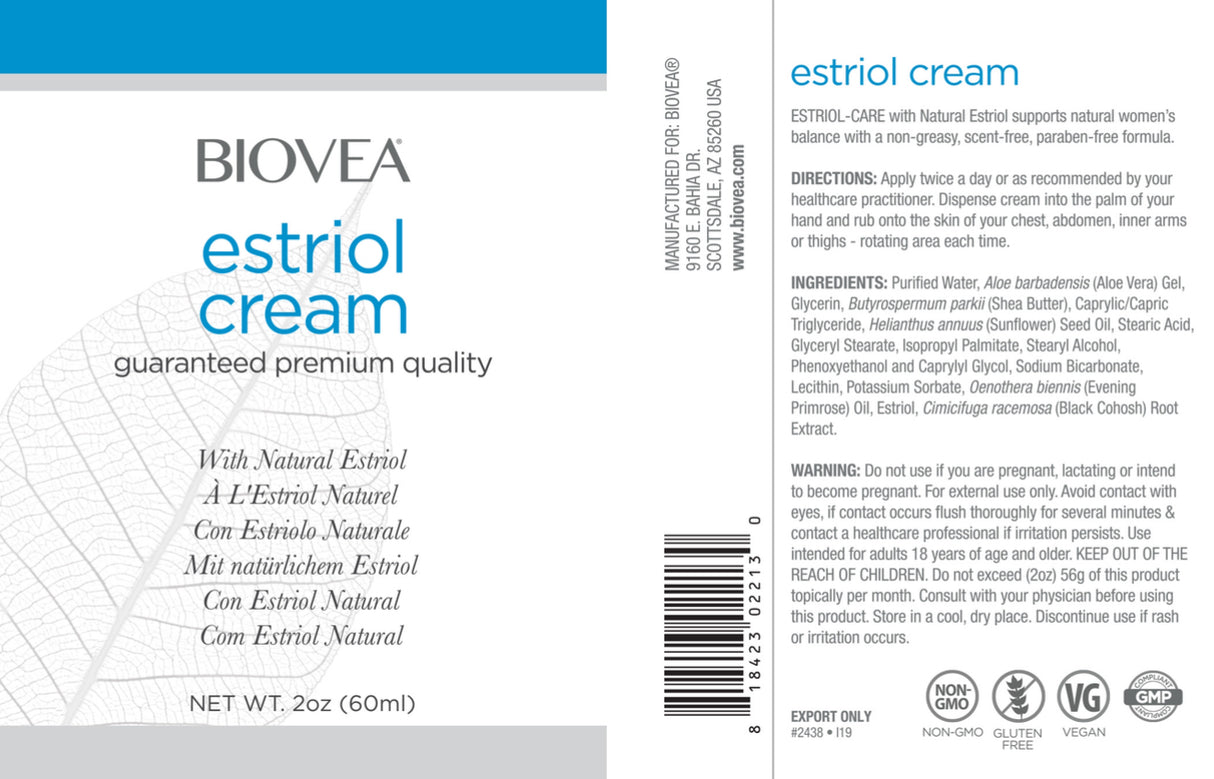 Estriol Cream 60 ml - Feel You