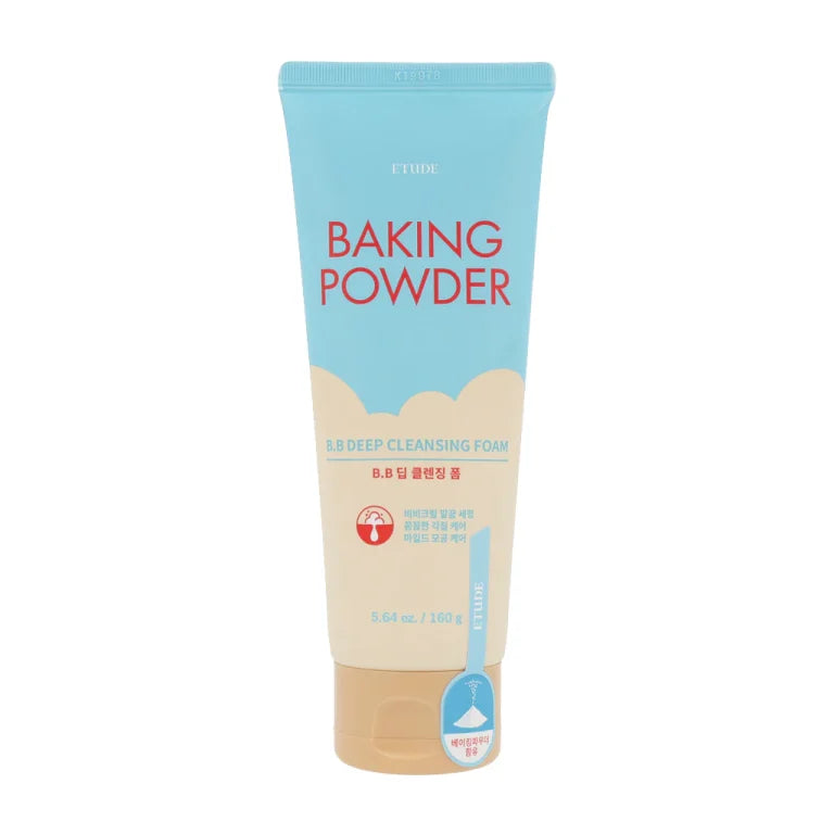 Etude House - Baking Powder B.B Deep Cleansing Foam, 160ml - Feel You