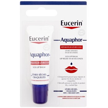 Eucerin - Aquaphor SOS Lip Repair - Balm for dry and cracked lips - 10ml - Feel You
