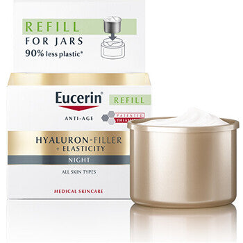 Eucerin - Elasticity+Filler Night Cream Refill - Náhradní náplň pro noční krém proti vráskám - 50ml - Feel You