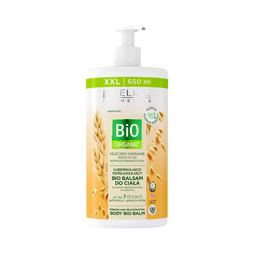 Eveline Cosmetics, Bio Organic, Rejuvenating, Body Balm, Daily, 650 ml - Feel You