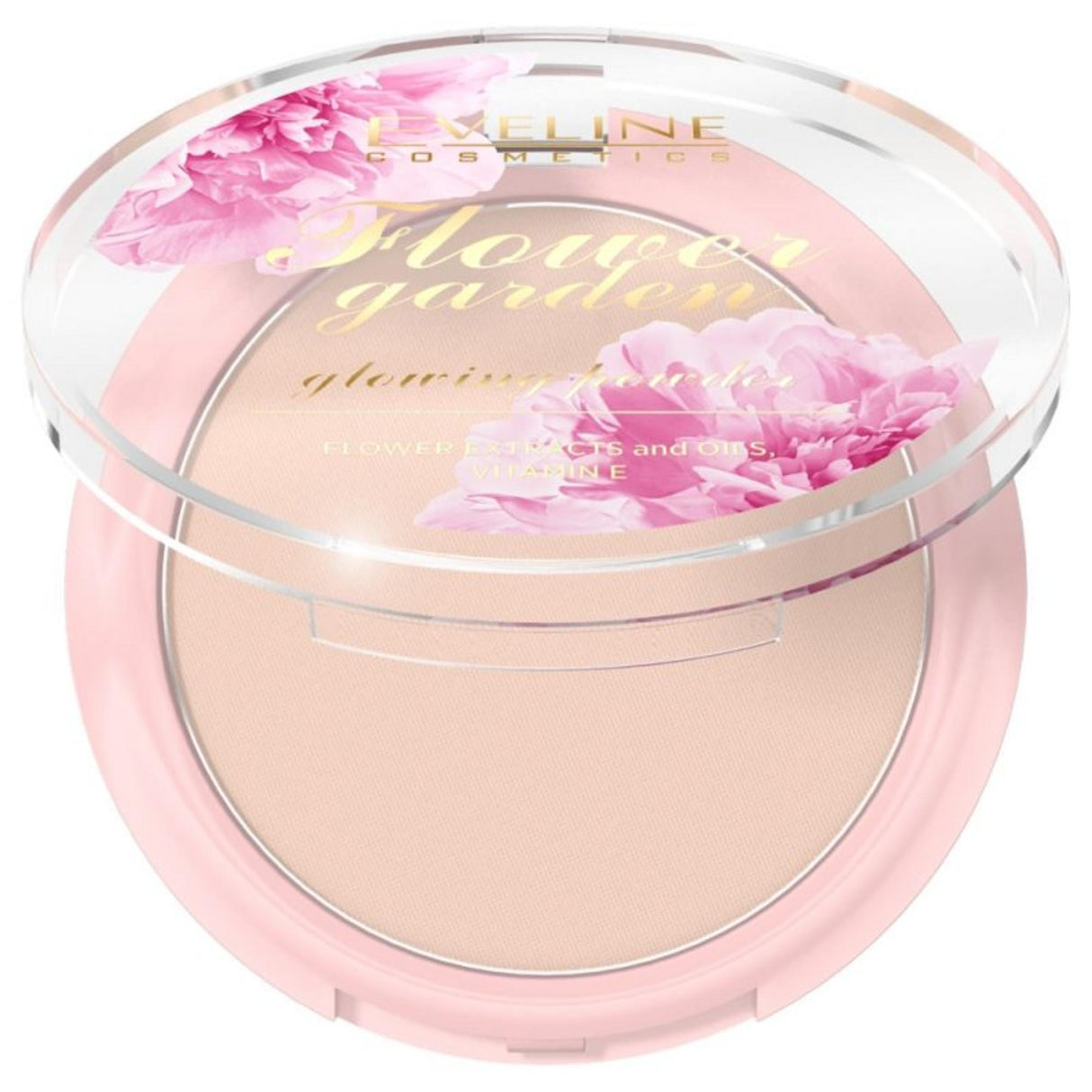 Eveline Cosmetics, Flower Garden, Illuminating, Compact Powder, 8 g - Feel You