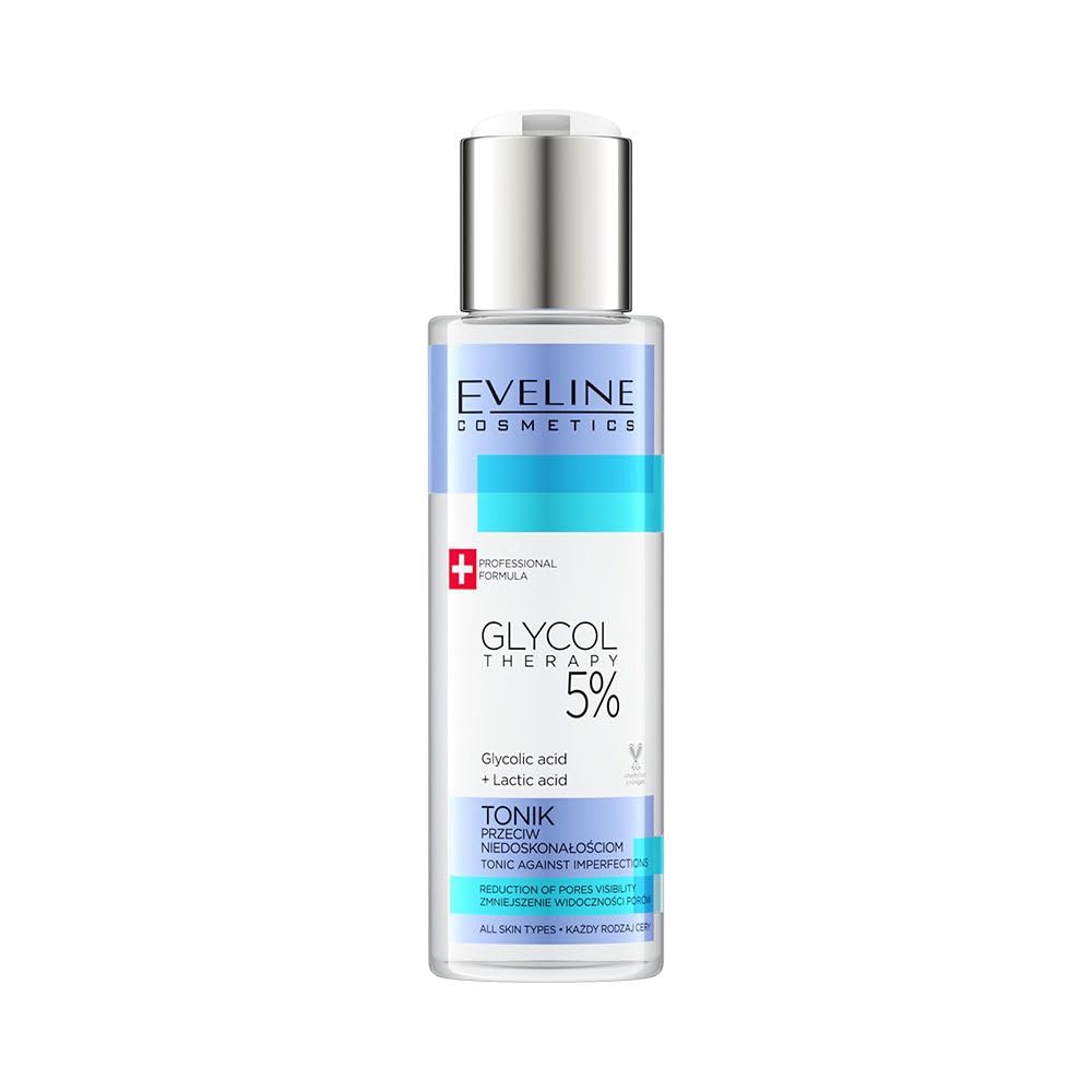 Eveline Cosmetics, Glycol Theraphy, 5% Acide Glycolic, Anti-Imperfections, Tonic Lotion, For Face, 150 ml *Tester - Feel You