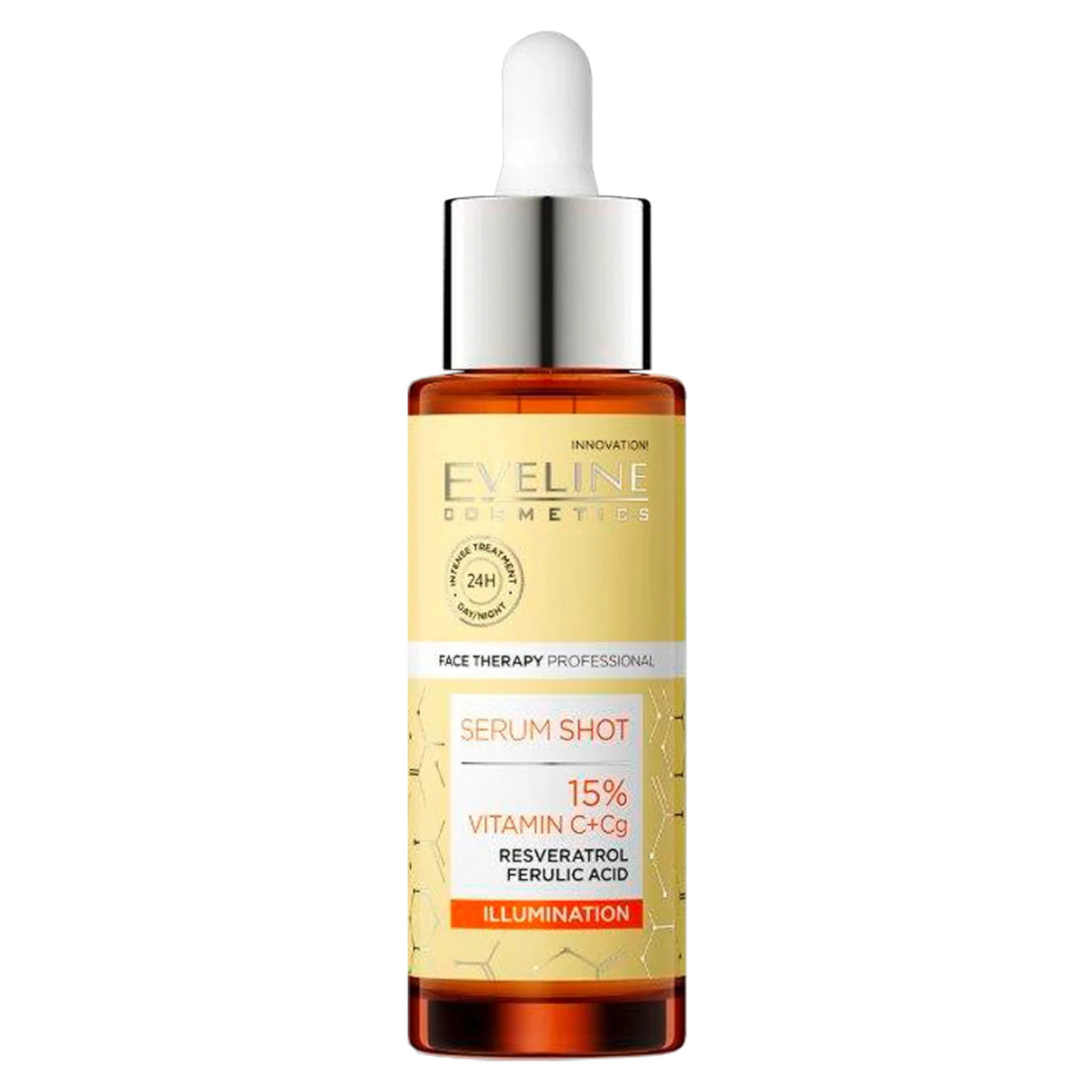 Eveline Cosmetics, Serum Shot, Vitamin C 15 %, Brightening, Serum, For Face, 30 ml *Tester - Feel You
