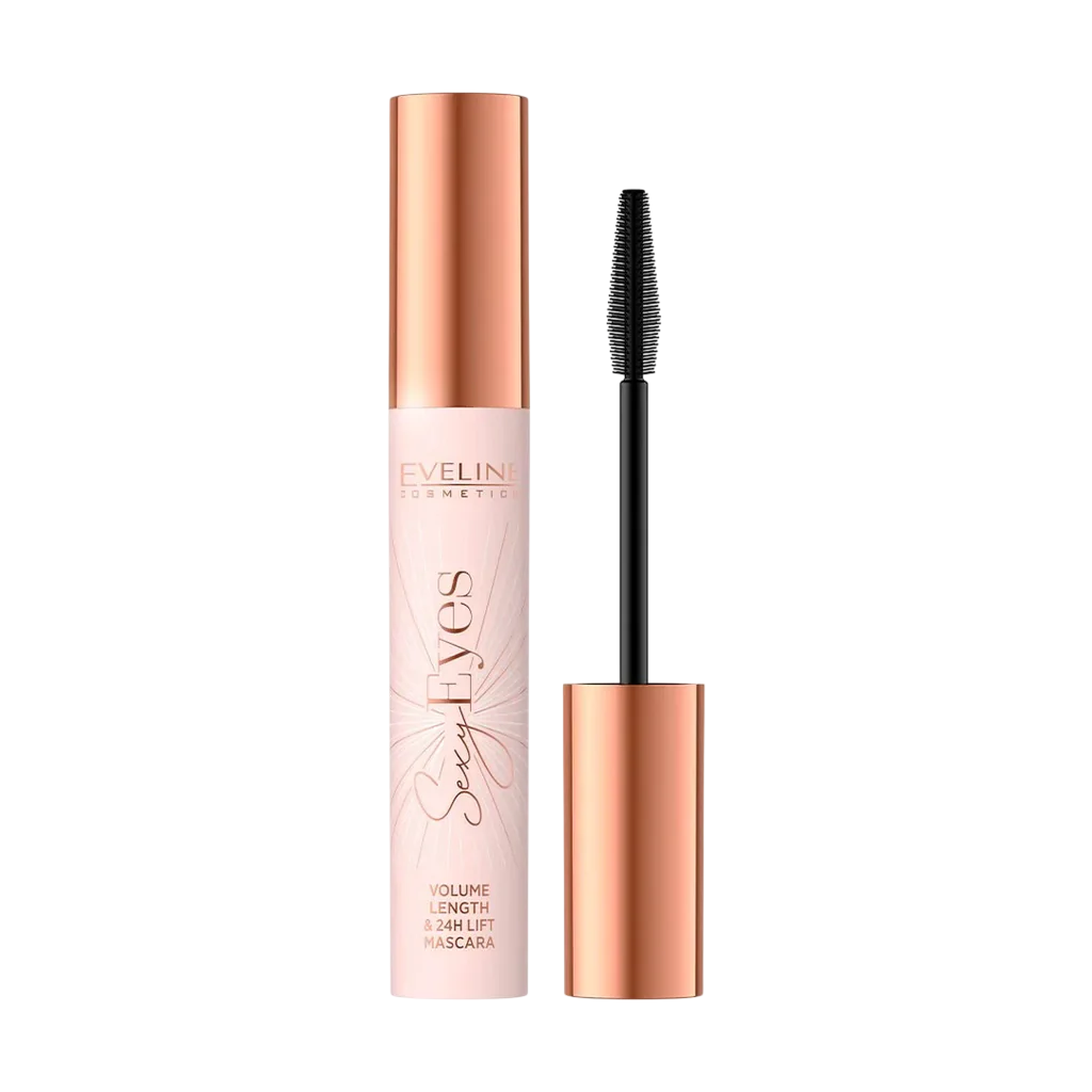 Eveline Cosmetics, Sexy Eyes, Volume, Lengthening, Mascara, Black, 8 ml - Feel You