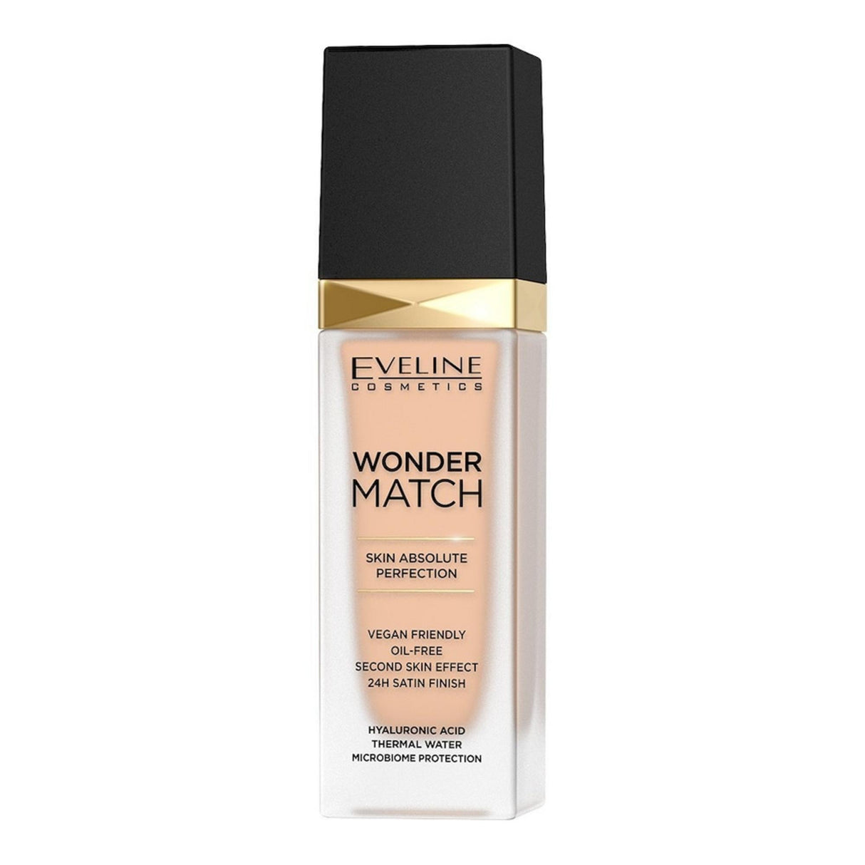 Eveline Cosmetics, Wonder Match Skin Absolute Perfection, Oil Free, Liquid Foundation, 16, Light Beige, 30 ml - Feel You