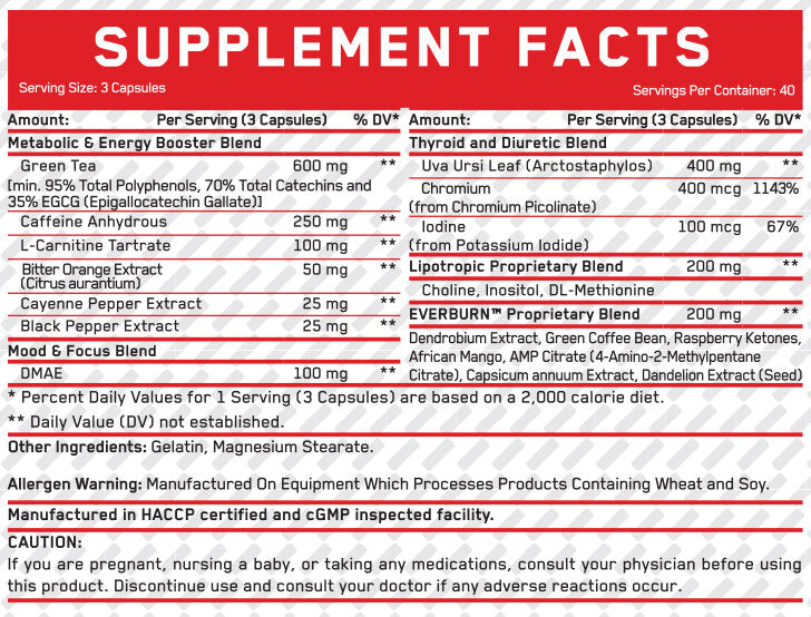 Ever Burn 120caps - Feel You
