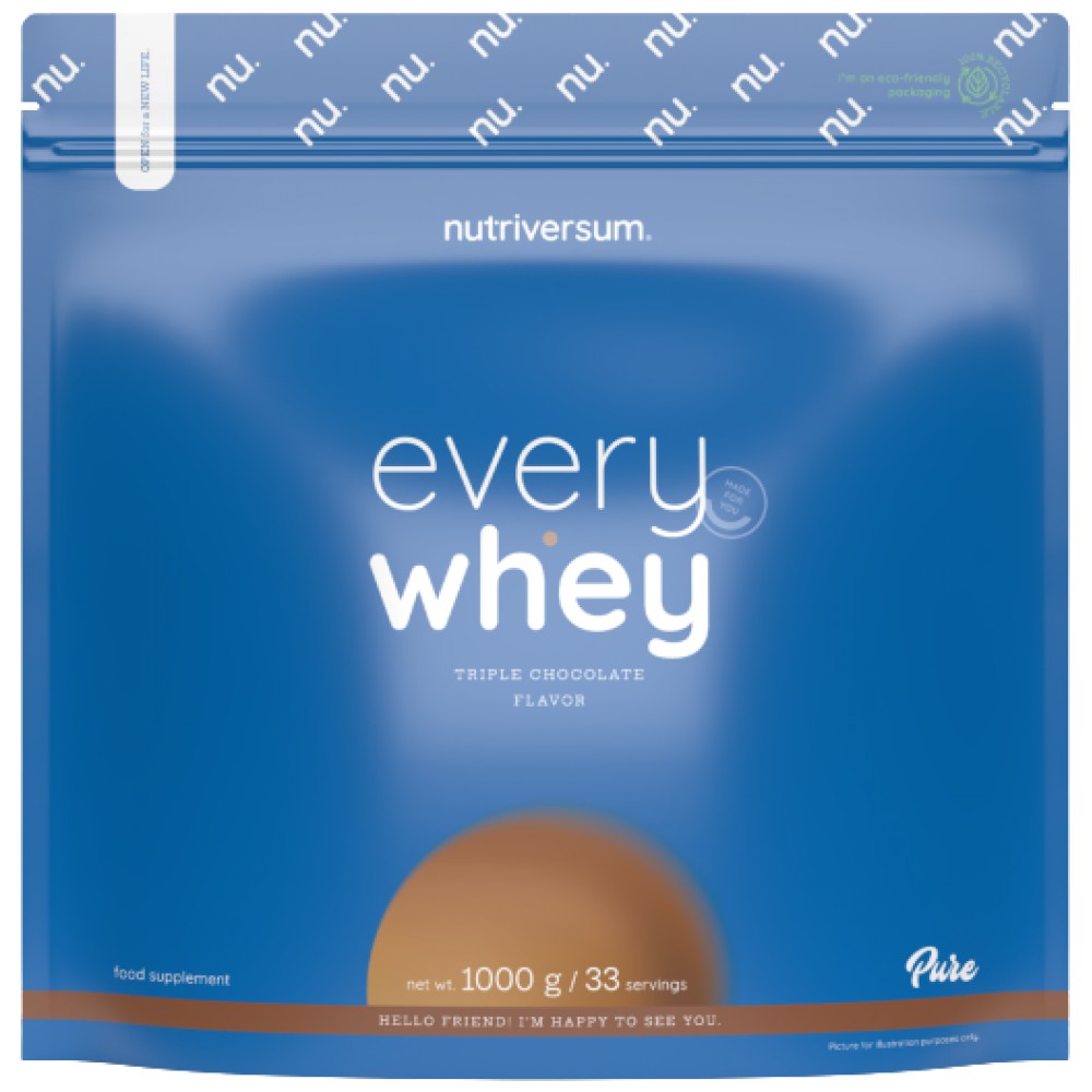 Every Whey | 100% Whey Protein Concentrate - 1000 грама - Feel You