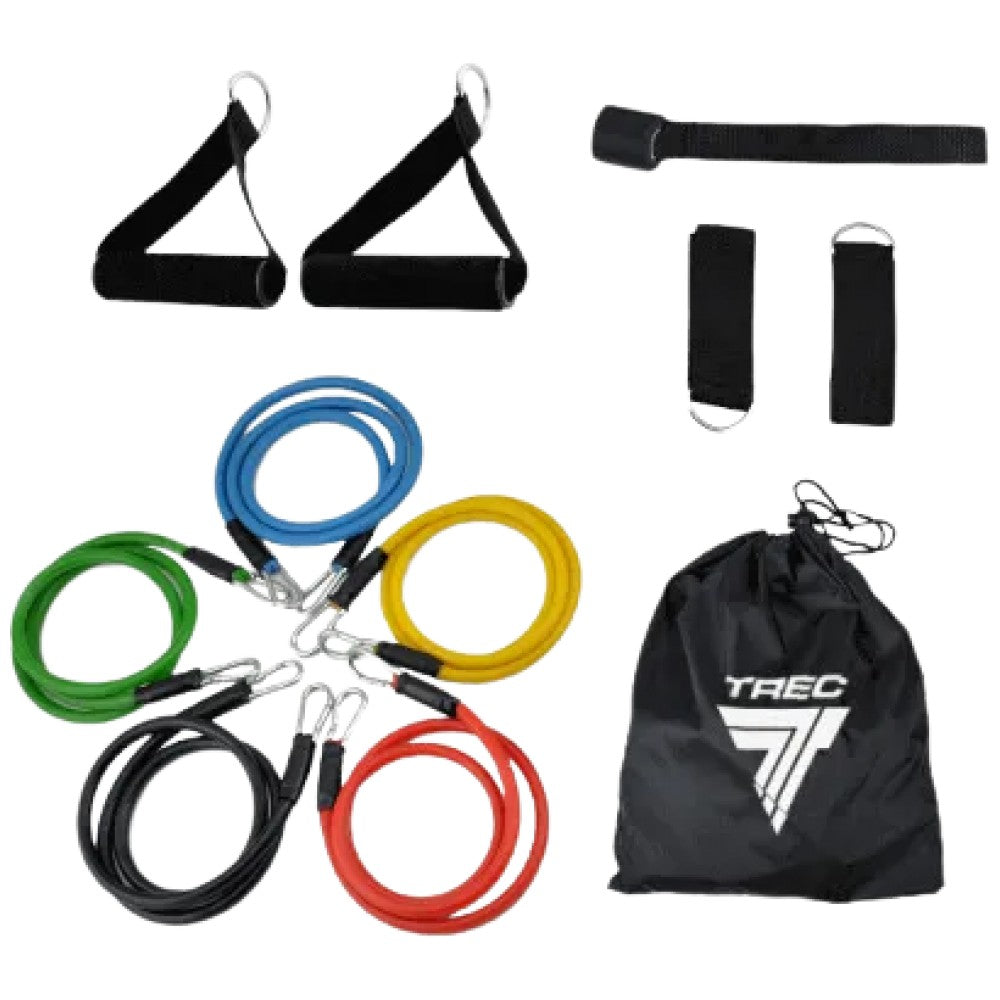 Expanders with Handles Latex | Комплект ластици 11 части - 5 бр. - Feel You