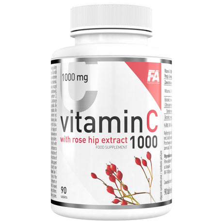 Vitamin C 1000 / with Rose Hips and Bitter Orange - 90 Таблетки - Feel You