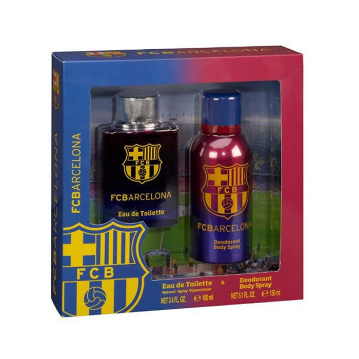FC Barcelona Eau De Toilette Spray 100ml Set 2 Pieces - Feel You