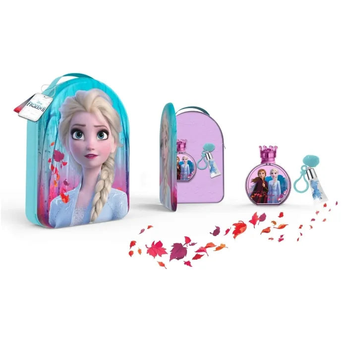 FRAGRANCES FOR CHILDREN - Frozen II SET EDT 100 ml + lip gloss 6 ml + Elsa backpack - 100ml - Feel You
