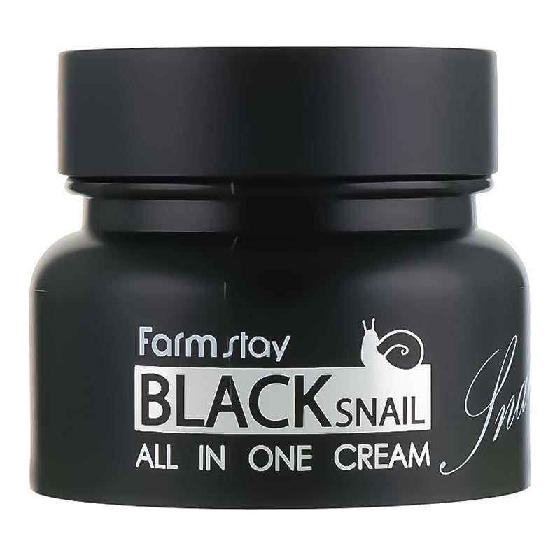 FarmStay All-In-One Black Snail Cream, 100 ml - Feel You