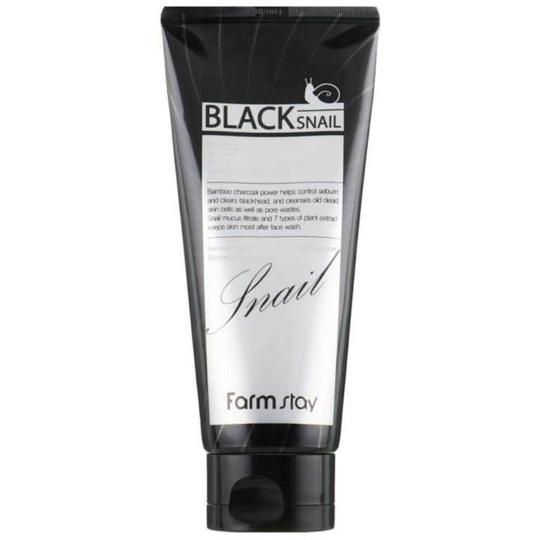Farmstay - Black Snail Deep Cleansing Foam 180ml / 6.08oz - Feel You