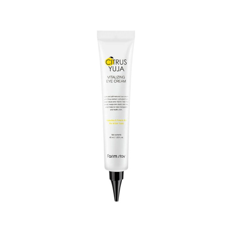 Farmstay - Citrus Yuja Vitalizing Eye Cream - 45ml - Feel You