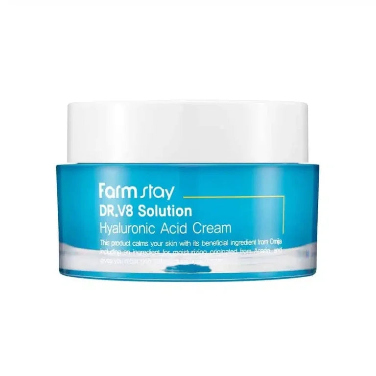 Farmstay - Dr. V8 Solution Hyaluronic Acid Cream - 50ml - Feel You