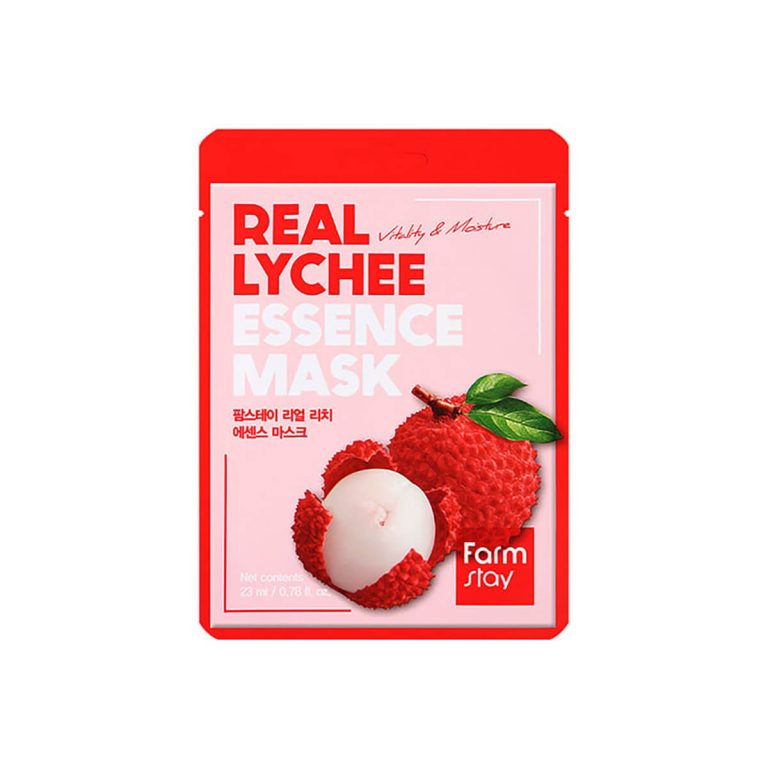 Farmstay - Real Lychee Essence Mask - 23ml - Feel You