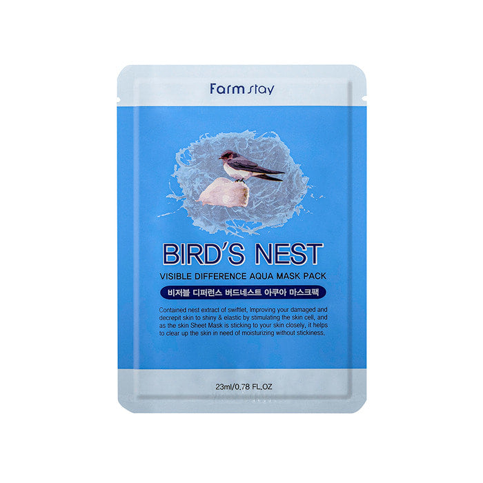 Farmstay - Visible Difference Mask Sheet (Bird’s Nest) - 1 unit - Feel You